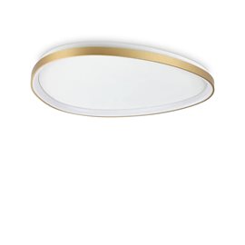 GEMINI PL D081 ON-OFF 2700K stropní svítidlo, LED 42W, 4150lm, 2700K, IP20, mosazné