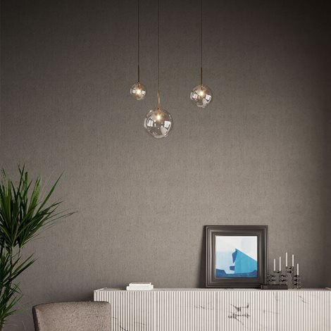 EQUINOXE SP1 D20 závěsné svítidlo, G4 max 1 x 2W, IP20, stínované kouřové 2