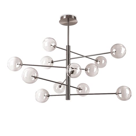 EQUINOXE SP12 závěsné svítidlo, G4 max 12 x 2W, IP20, stínované kouřové 1
