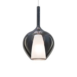 Závěsné svítidlo KALIQUE SP1-1 D28 E27 max 1 x 42W IP20 kouřové