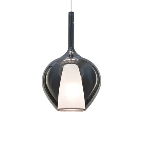 Závěsné svítidlo KALIQUE SP1-1 D28 E27 max 1 x 42W IP20 kouřové