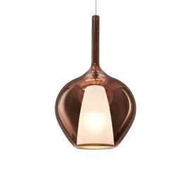 Závěsné svítidlo KALIQUE SP1-1 D28 E27 max 1 x 42W IP20 měděné