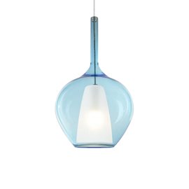 Závěsné svítidlo KALIQUE SP1-1 D28 E27 max 1 x 42W IP20 modré