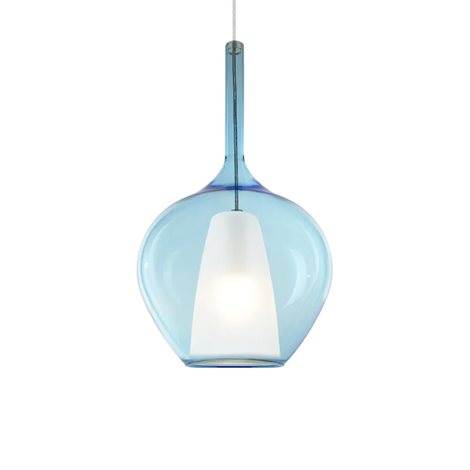 Závěsné svítidlo KALIQUE SP1-1 D28 E27 max 1 x 42W IP20 modré 1