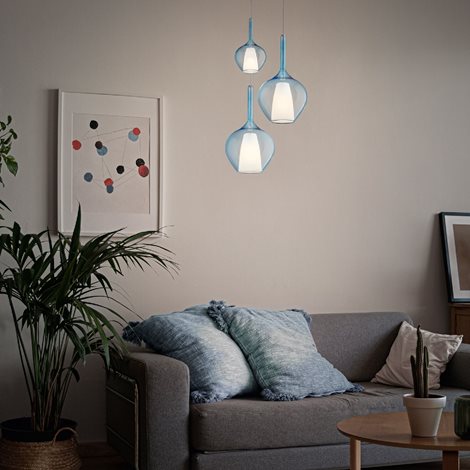 Závěsné svítidlo KALIQUE SP1-2 D18 E27 max 1 x 42W IP20 modré 2
