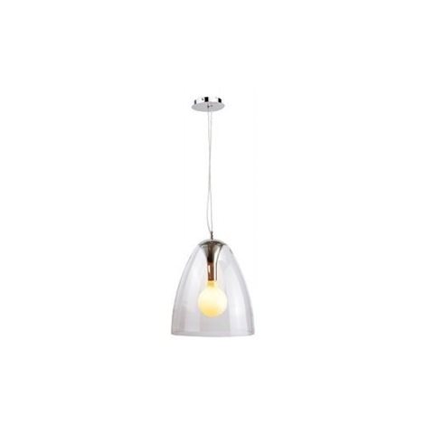 AUDI-20 SP1 závěsné svítidlo 1x E27 LED 8W 900lm 3000K 35cm IP20, transparentní sklo 3