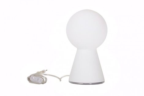 BIRILLO TL1 stolní lampa 1xE27 60W bez zdroje 39cm IP20, bílá  5