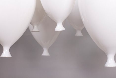 CLOWN SP8 závěsné svítidlo 8x G9 LED 3W 370lm 3000K 50cm IP20, bílé 3