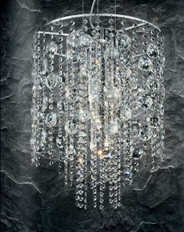 EVASIONE SP10 závěsné svítidlo 10x G9 LED 3W 370lm 3000K 51cm IP20, chromové 5