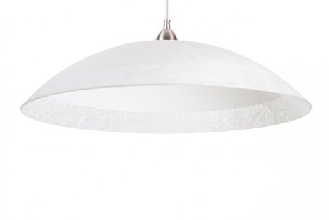 LANA SP1 závěsné svítidlo 1x E27 60W bez zdroje 50cm IP20, bílé 6