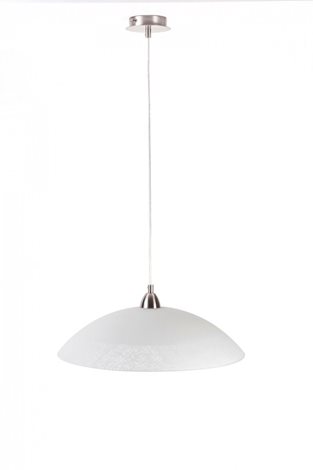 LANA SP1 závěsné svítidlo 1x E27 60W bez zdroje 50cm IP20, bílé 5