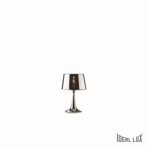 LONDON TL1 SMALL stolní lampa 1x E27 60W bez zdroje 36,5cm IP20, chromová 2