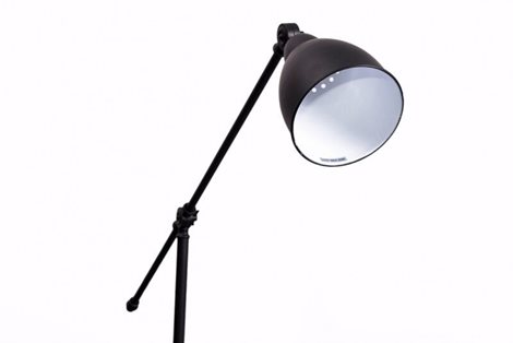 NEWTON PT1 stojací lampa 1x E27 42W bez zdroje 150cm, černá 4