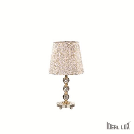 QUEEN TL1 stolní lampa 1x E27 60W bez zdroje 47cm IP20, zlatá 2