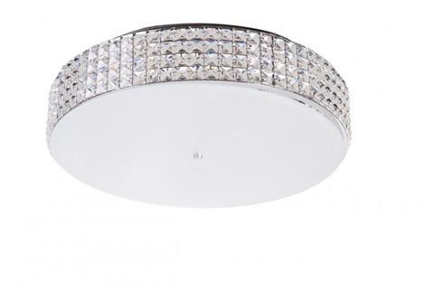 ROMA PL6 stropní přisazené svítidlo 6x G9 LED 3W 370lm 3000K 40cm IP20, chromové 4