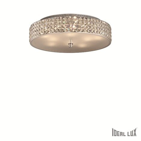 ROMA PL9 stropní přisazené svítidlo 9x G9 LED 3W 370lm 3000K 50cm IP20, chromové 5
