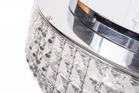 ROMA SP12 stropní závěsné svítidlo 12x G9 LED 3W 370lm 3000K 60cm IP20, chromové 5