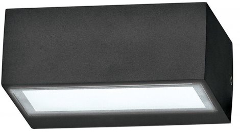 TWIN AP1 venkovní nástěnné svítidlo 1x G9 28W bez zdroje 16,5cm IP44, černé 5