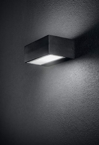 TWIN AP1 venkovní nástěnné svítidlo 1x G9 28W bez zdroje 16,5cm IP44, černé 3
