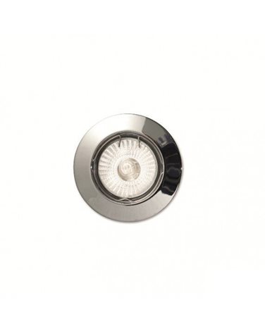 JAZZ podhledové svítidlo 1x GU10 50W bez zdroje 7,3cm IP20, chromové 1