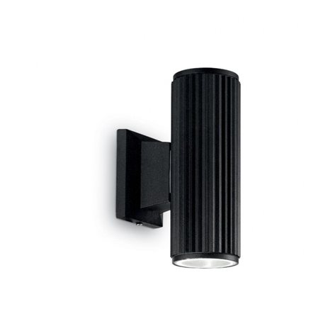 BASE AP2 venkovní nástěnné svítidlo 2x GU10 28W bez zdroje 18cm IP44, černé 1