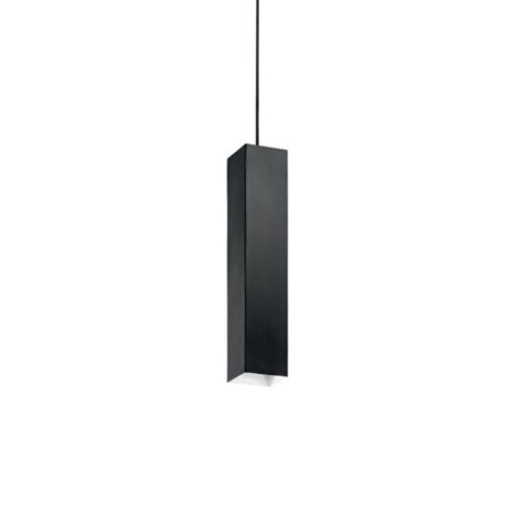 SKY SP1 závěsné svítidlo 1x GU10 LED 7W 610lm 3000K hranaté IP20, černé 2