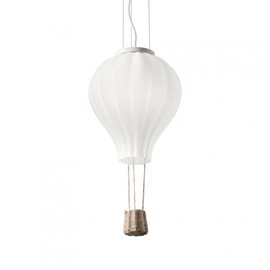 DREAM BIG SP1 závěsné svítidlo 1x E27 42W bez zdroje 65cm IP20, bílé