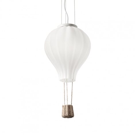 DREAM BIG SP1 závěsné svítidlo 1x E27 42W bez zdroje 65cm IP20, bílé 3