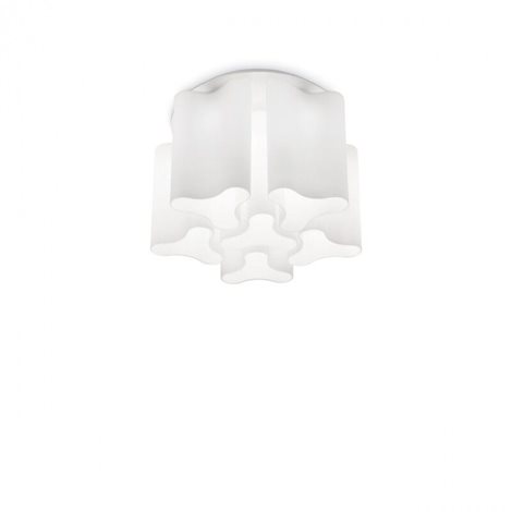 COMPO PL6 stropní přisazené svítidlo 6x E27 60W bez zdroje 56cm IP20, bílé