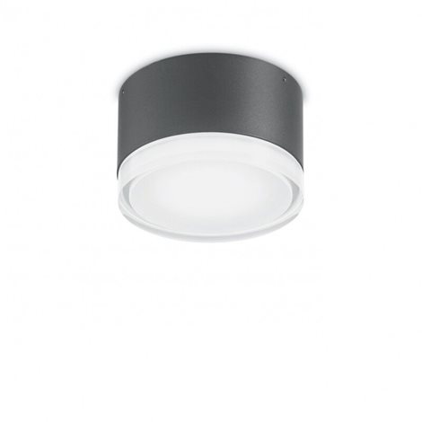 URANO PL1 venkovní přisazené svítidlo 1x GX53 15W bez zdroje 12cm IP44, antracitové