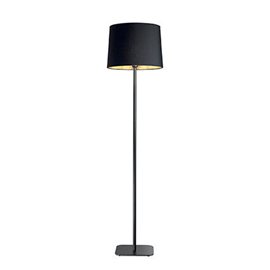 NORDIK PT1 stojací lampa 1x E27 60W bez zdroje 162cm IP20, černá