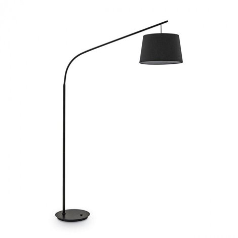 DADDY PT1 stojací lampa 1x E27 60W bez zdroje 197cm IP20, černá