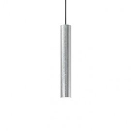 LOOK SP1 SMALL závěsné svítidlo 1x GU10 LED 7W 610lm 3000K 40x6cm IP20, stříbrné