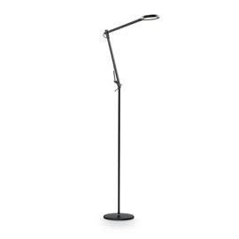 FUTURA stojací LED lampa 12,5W 1100lm 4000K 145cm IP20, černá