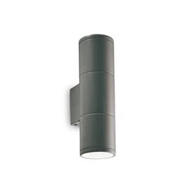 GUN AP2 SMALL venkovní nástěnné svítidlo 2x GU10 35W bez zdroje 21cm IP44, antracitové