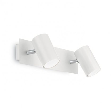 SPOT AP2 nástěnné bodové LED svítidlo 2x GU10 50W bez zdroje 36,5cm IP20, bílé