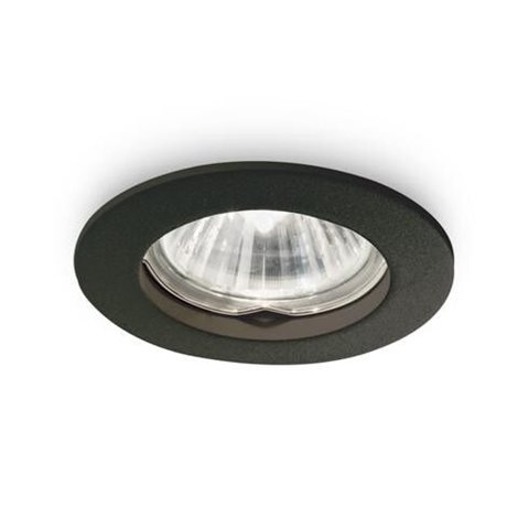 JAZZ podhledové svítidlo 1x GU10 50W bez zdroje 7,3cm IP20, černé
