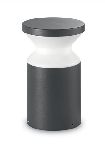 TORRE PT1 venkovní sloupkové svítidlo 1x E27 15W bez zdroje 22cm IP44, antracitové 1
