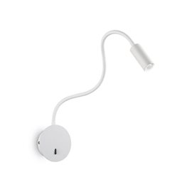 FOCUS-2 AP1 nástěnné bodové LED svítidlo 1x 3W 210lm 3000K IP20, bílé