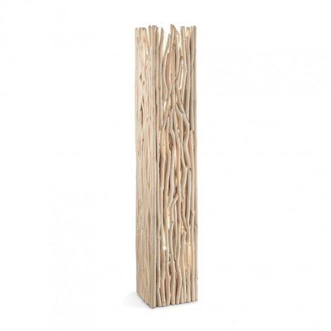 DRIFTWOOD PT2 stojací lampa 2x E27 60W bez zdroje 156cm IP20, dřevěné
