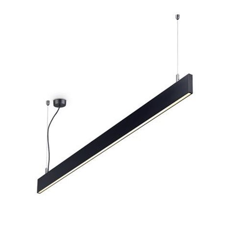 LINUS SP závěsné lineární LED svítidlo 32W 3450lm 3000K 120cm IP20, černé 1