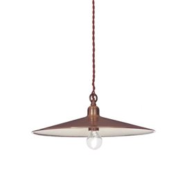 CANTINA SP1 závěsné svítidlo 1x E27 60W bez zdroje 35cm IP20, měděné