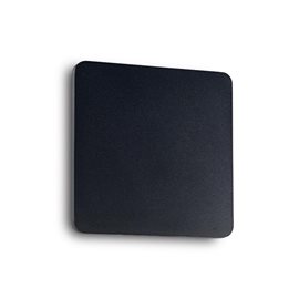 COVER AP nástěnné LED svítidlo 11W 1000lm 3000K 20cm hranaté IP20, černé