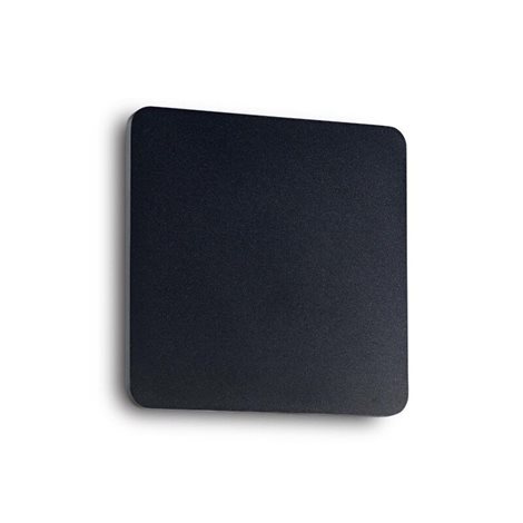 COVER AP nástěnné LED svítidlo 11W 1000lm 3000K 20cm hranaté IP20, černé 1