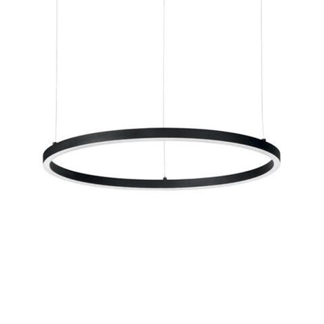 ORACLE SLIM závěsné LED svítidlo 55W 5400lm 3000K On-Off 90cm IP20, černé 1