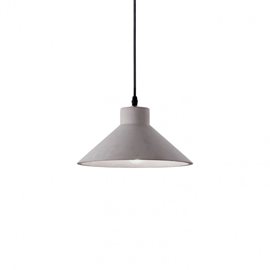 OIL-6 SP1 závěsné svítidlo 1x E27 15W bez zdroje 25cm IP20, betonové