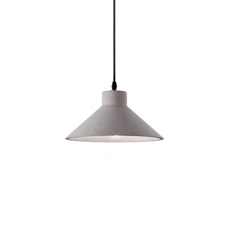 OIL-6 SP1 závěsné svítidlo 1x E27 15W bez zdroje 25cm IP20, betonové