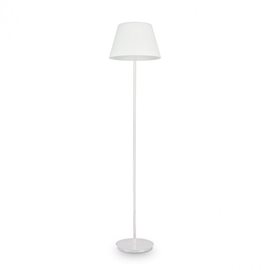 CYLINDER PT2 stojací lampa 2x E27 60W bez zdroje 175cm IP20, bílé sklo