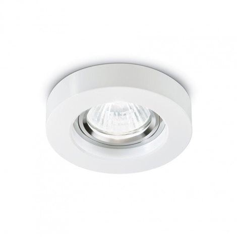 BLUES FI1 podhledové svítidlo 1x GU10 50W bez zdroje 9,5cm kulaté IP20, bílé 1