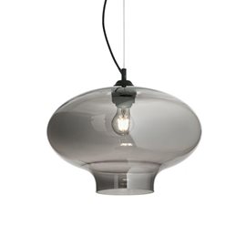 BISTRO' SP1 ROUND závěsné svítidlo 1x E27 60W bez zdroje 40cm kulaté IP20, kouřové